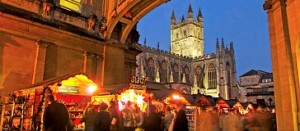 Biggest and best: Bath’s Christmas market opens this evening