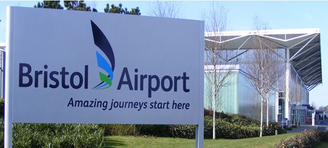 Bristol Airport business lounge extension work takes off