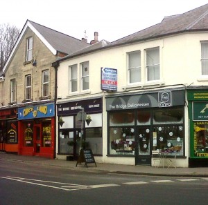 Chippenham town centre retail units on the market