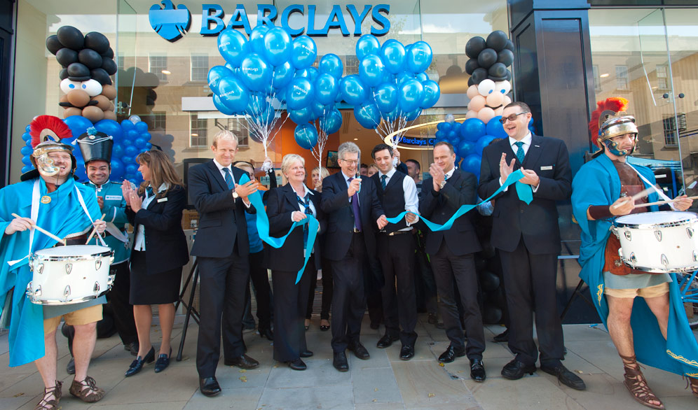 New-look £1m Bath branch opened by Barclays