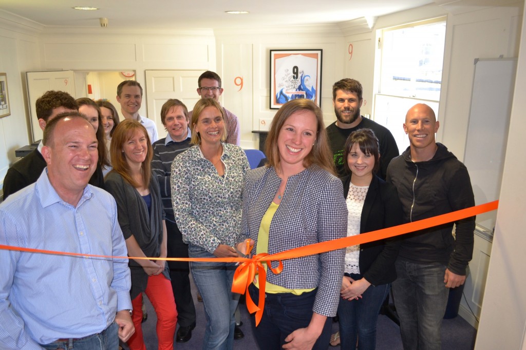 Bath consultancy Nine Feet Tall grows into new office – with a little help from its friends