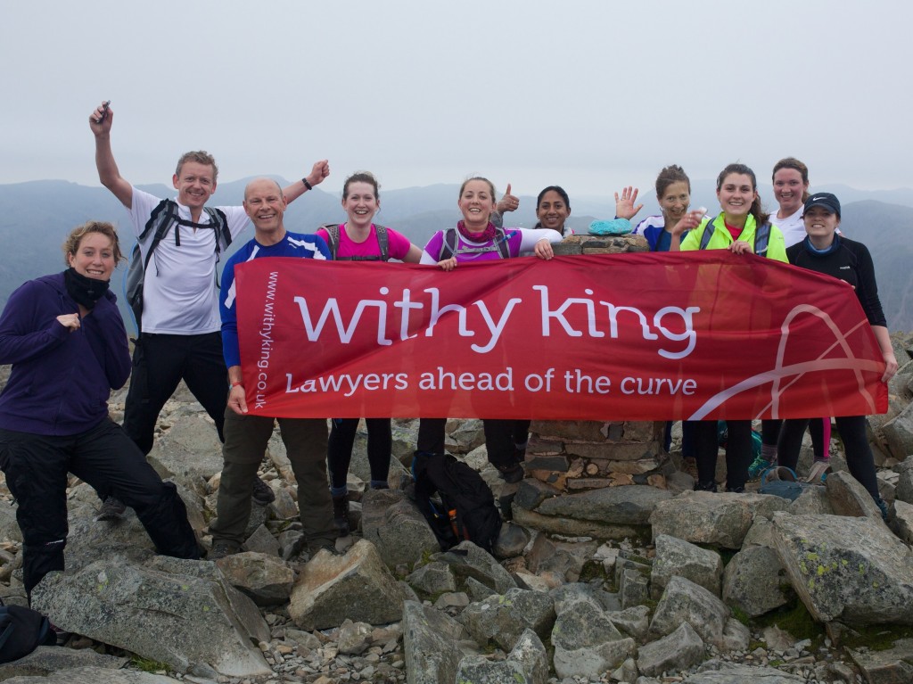 Peak performance from Withy King’s Bath lawyers takes firm’s fundraising to new heights