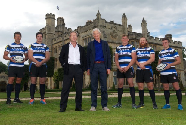 Bath Rugby signs up Dyson as new main sponsor