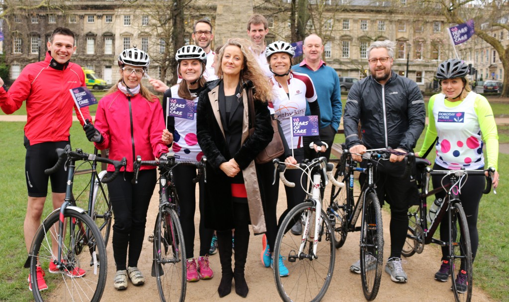 Withy King team gears up for 200-mile Bath-to-Paris charity cycle ride