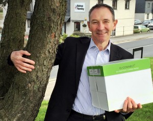Accountants Bishop Fleming’s green pledge on paper takes root – and saves 87 trees