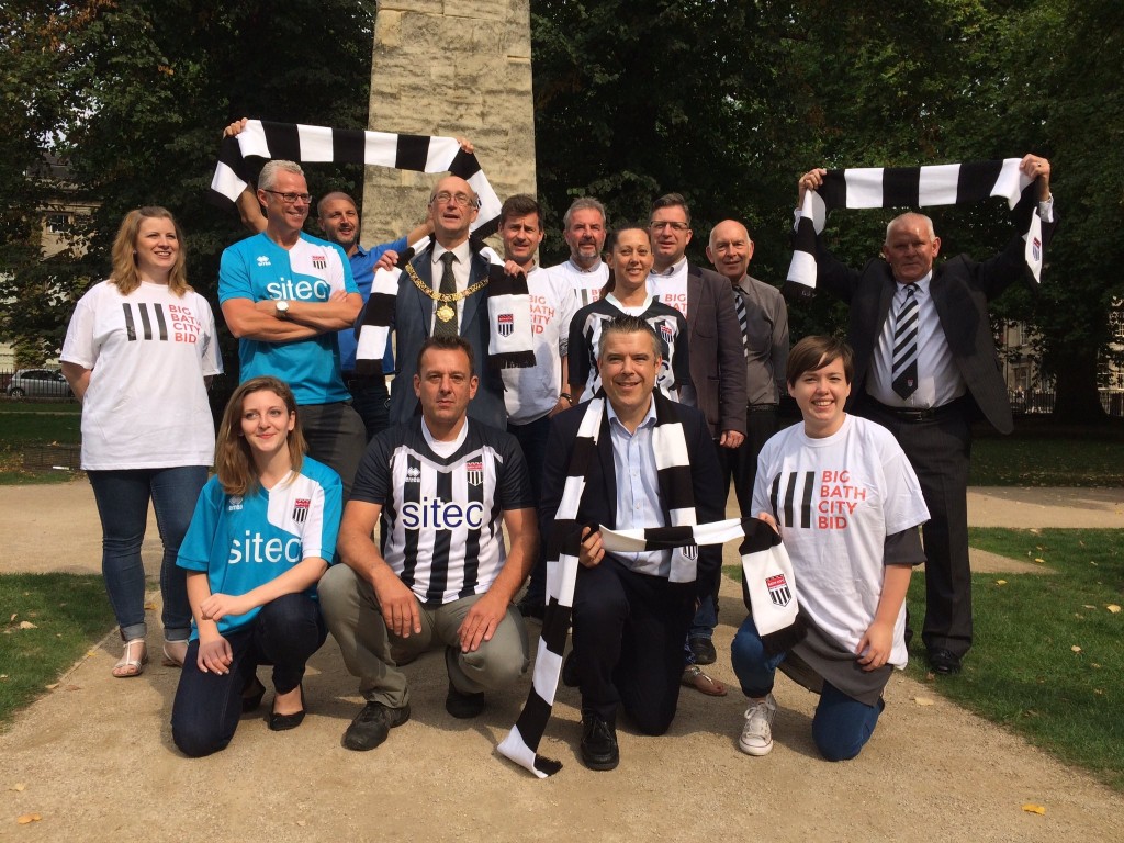 Firms club together to show their support for Big Bath City Bid