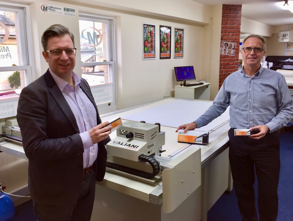 Investment in new technology puts Minuteman Press Bath in good shape for new year