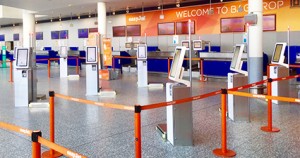 Self-service baggage check-in trialled at Bristol Airport as holiday season takes off