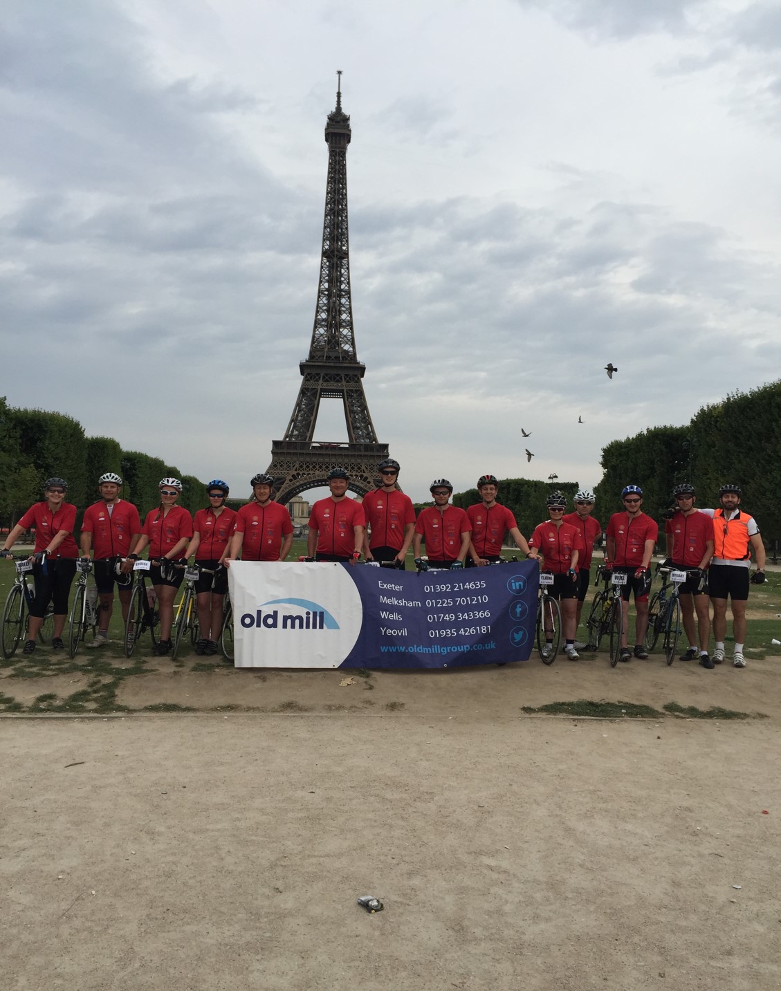 Old Mill team get set for 200-mile cycle challenge in memory of colleague