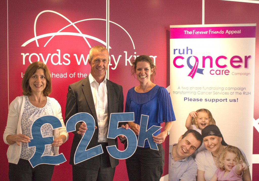 Royds Withy King becomes Forever Friends Appeal senior corporate partner after raising £25,000