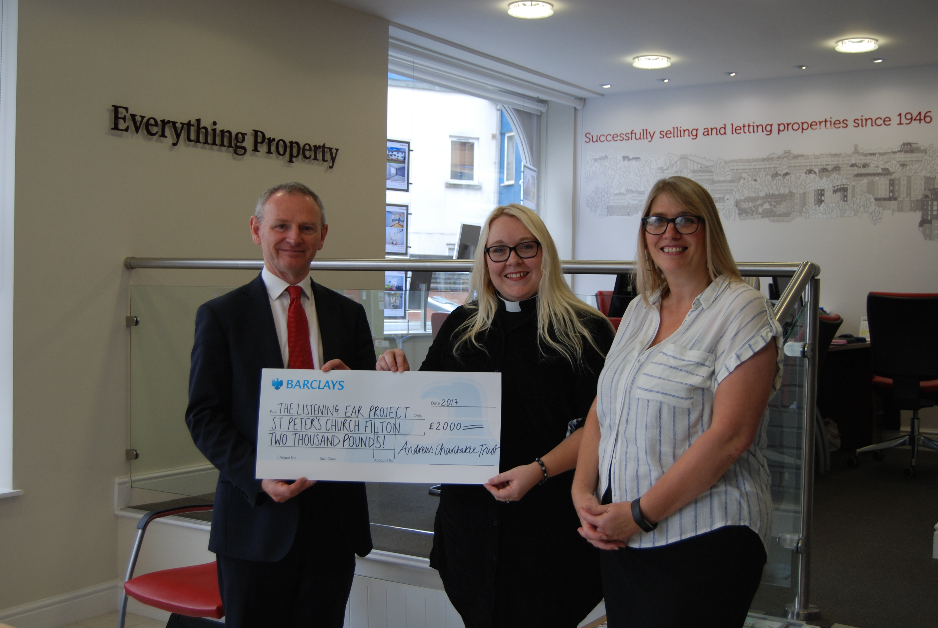 Pioneering counselling project expands with funding from Andrews Property Group trust