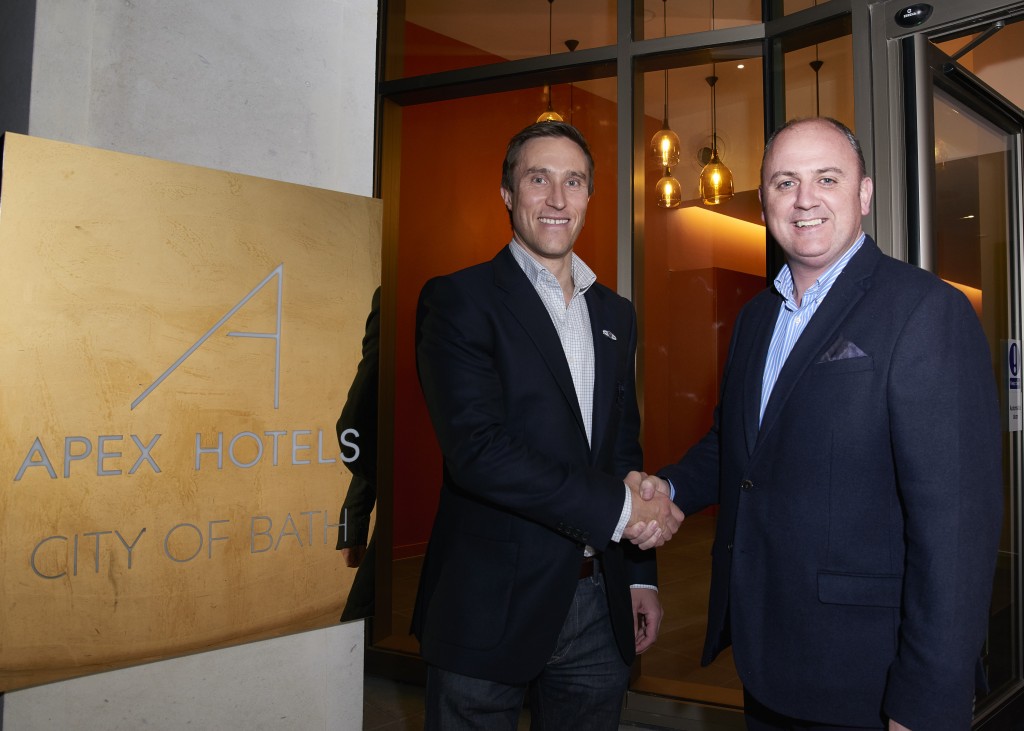 Early result for Bath’s new Apex Hotel as it secures partnership with Bath Rugby
