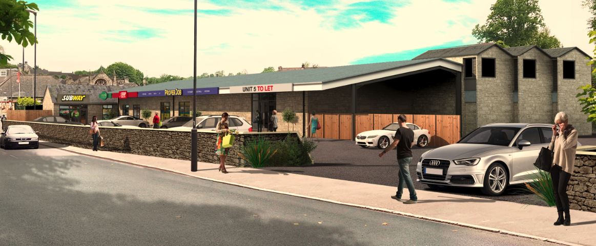 Pent-up demand for retail in Radstock means new scheme is nearly full before it is finished