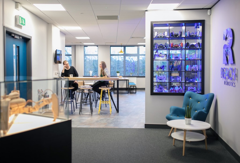 Fun and games – but also work – designed into robot developer’s new head office by Interaction