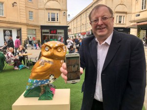 Bath tech firm’s app will help city’s Minerva’s Owls sculpture trail soar to new heights