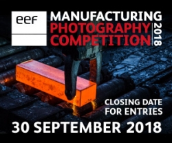 Chance for photographers to snap up share of £5,000 by capturing dynamism of UK manufacturing