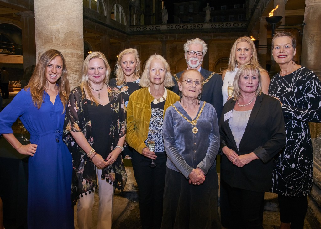 Launch party for Novia Foundation makes a splash at the Roman Baths