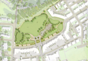 Plans for Bath’s first park in a century to go on display at Curo’s flagship housing scheme