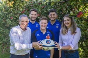 Bath Rugby players convert apples into cider for special drink to celebrate Thatchers partnership