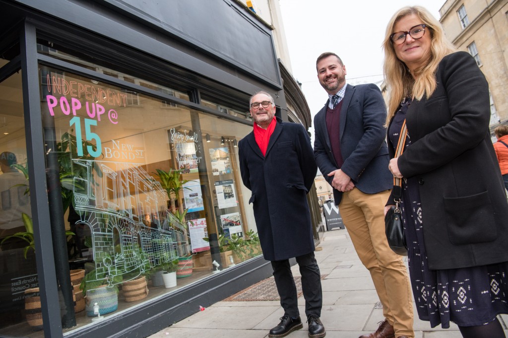 Pop-up property hub and Christmas store presents chance to re-use vacant city centre retail space