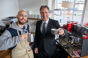 Bath coffee shop full of beans thanks to green grant from West of England Combined Authority