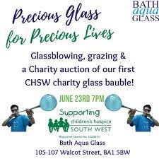 Charity event in Bath to raise funds for Children’s Hospice South West will be a glass act