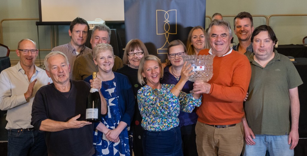 Wine vaults team keep a clear head to taste victory in homeless charity’s annual Brain of Bath quiz night