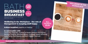 New Bath Business Breakfast series kicks off with discussion on wellbeing in the workplace