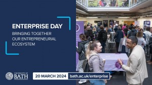 Inspiration and invaluable advice on the agenda at the University of Bath’s Enterprise Day