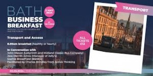 Bath BID’s Business Breakfast series continues next week with focus on transport and access
